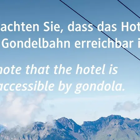 Truebsee - Accessible Only By Cable Car 3*